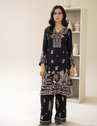 Floral Grace Vol 3 — Ready to Wear Embroidered Silk Kaftan thumbnail 1