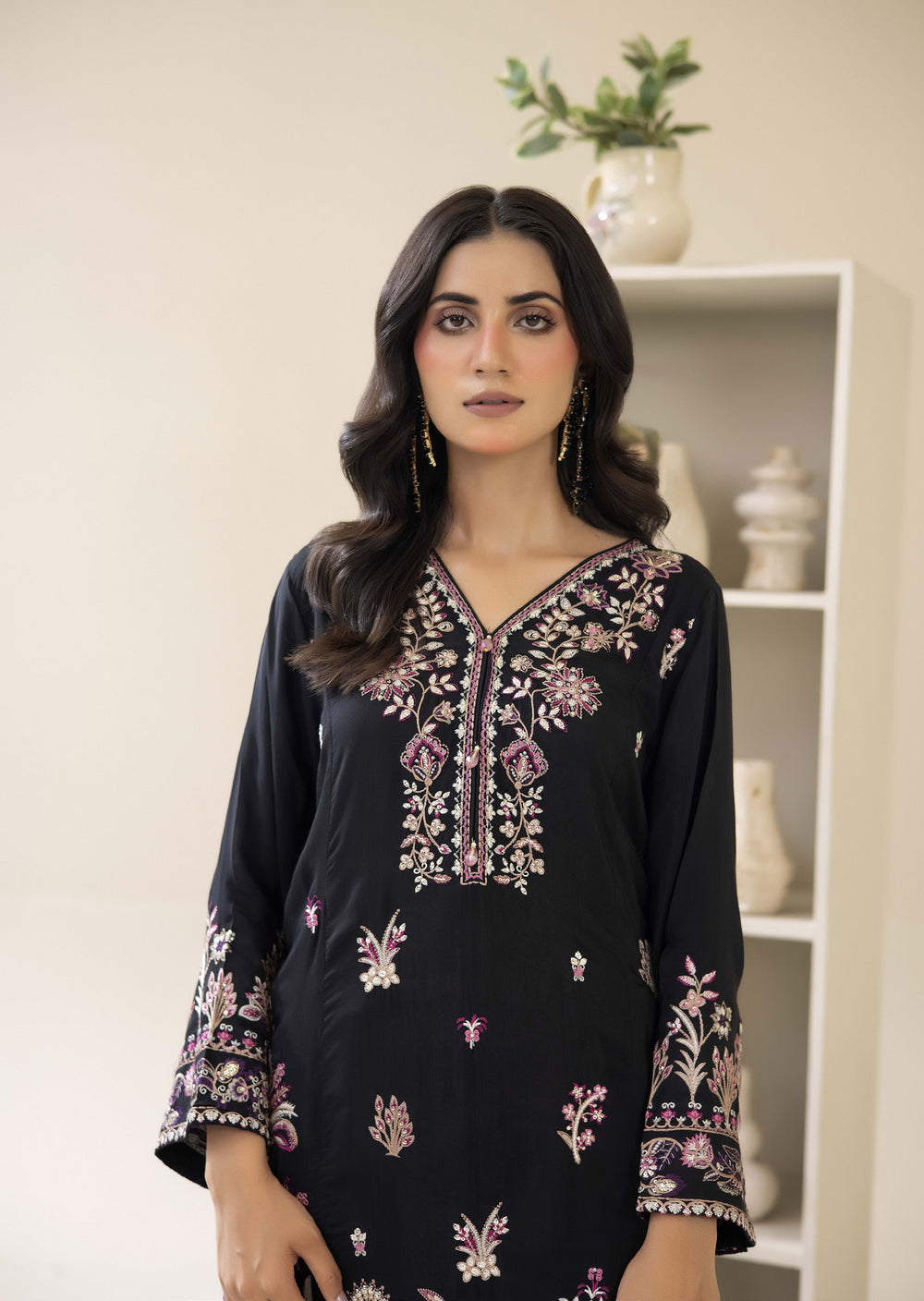 Floral Grace Vol 3 — Ready to Wear Embroidered Silk Kaftan
