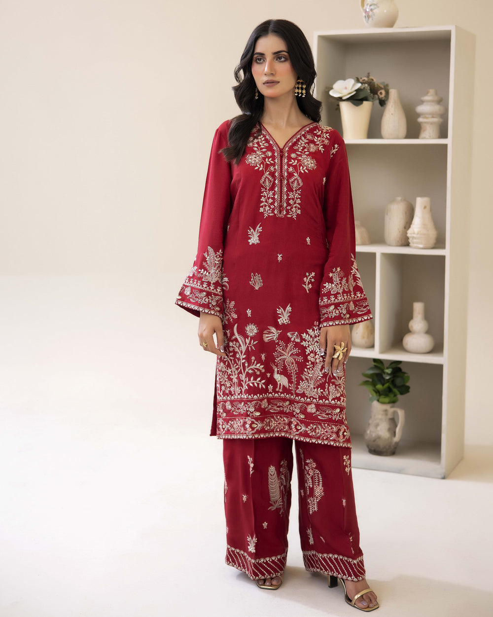 Floral Grace Vol 3 — Ready to Wear Embroidered Silk Kaftan