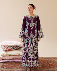 Floral Grace Vol 4 — Ready to Wear Embroidered Silk Kaftan thumbnail 4