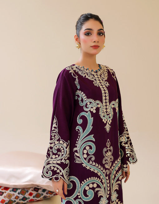 Floral Grace Vol 4 — Ready to Wear Embroidered Silk Kaftan