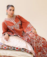 Floral Grace Vol 4 — Ready to Wear Embroidered Silk Kaftan thumbnail 9