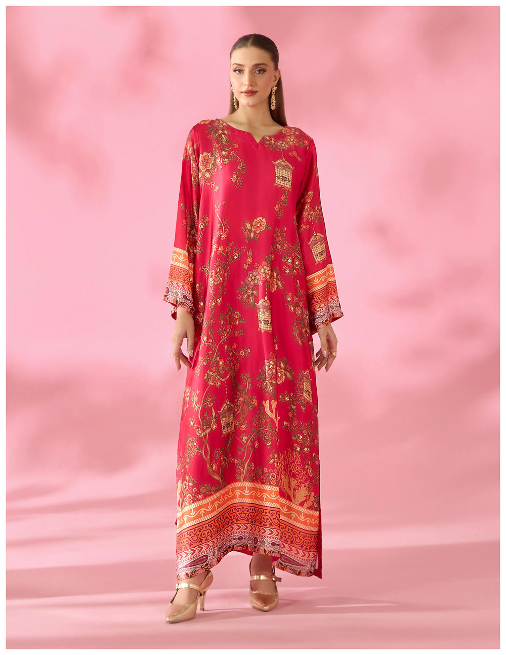 Gulnaar — Silk Kaftan