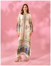 Ivory — Silk Kaftan thumbnail 3