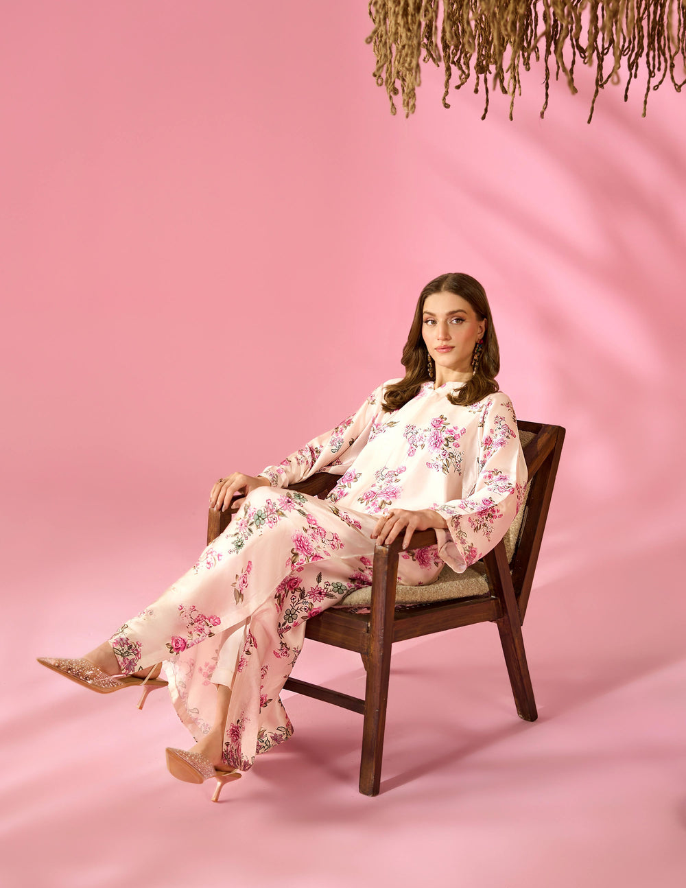 Roselle — Silk Kaftan