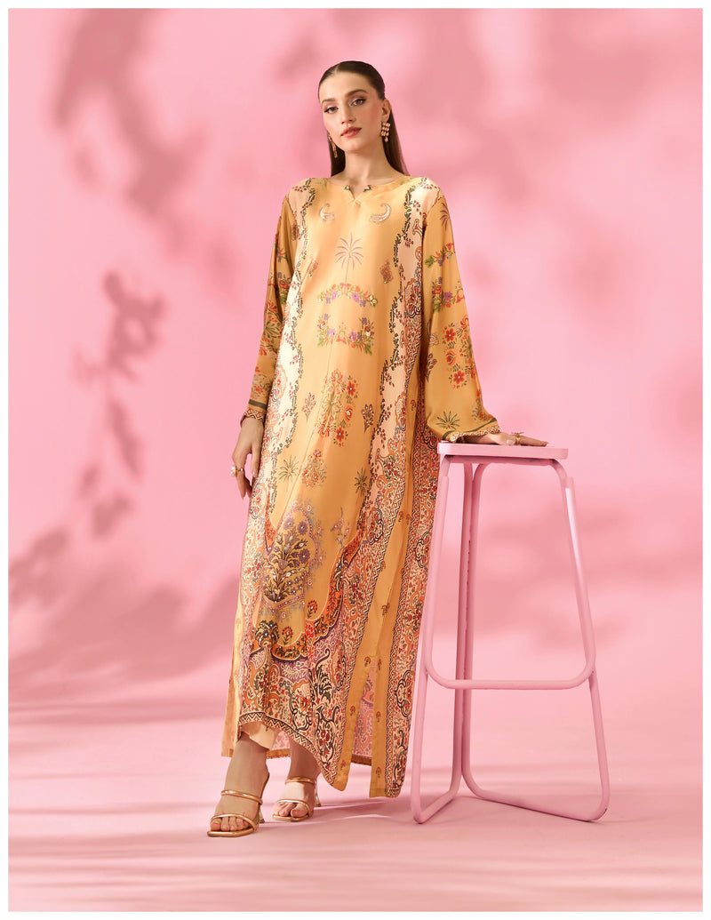 Sunehri — Silk Kaftan alternate